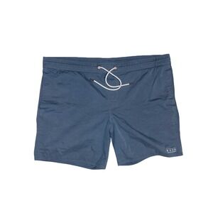 RVCA Opposites Elastic 17" Boardshorts Mens Large Blue Swim Beach Surfing Trunks